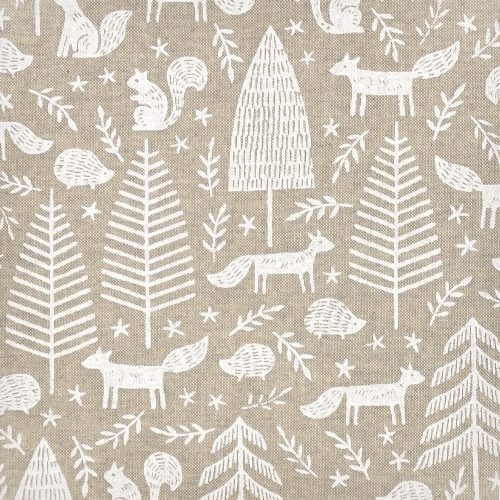 forest animals - homedecor fabric