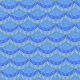 into the deep - mermaid scales in periwinkle - designer cotton fabric