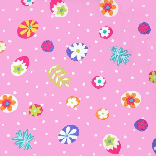 table talk - dotty in orchid - designer cotton fabric