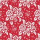 so ruby - main in red - designer cotton fabric