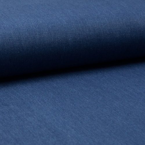 denim stretch - mid blue - elastic denim fabric