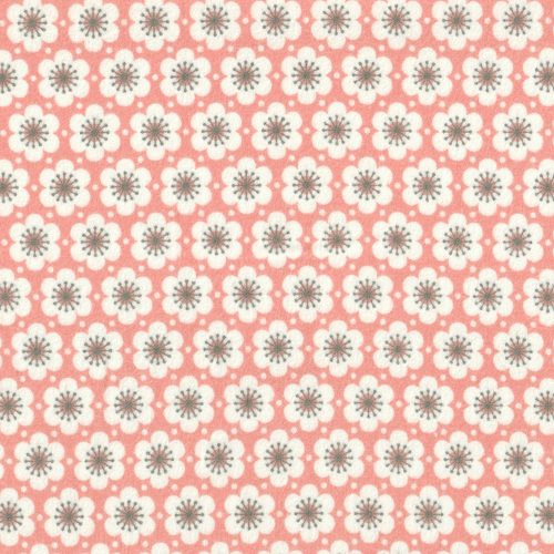 fleurie blossom - designer cotton flannel fabric
