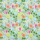 bright flowers in summer  - printed jersey fabric