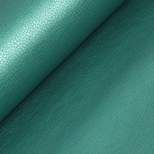 metallic pale green - pearlescent faux leather