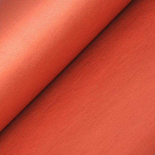 metallic copper - pearlescent faux leather