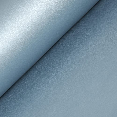 metallic light blue - pearlescent faux leather