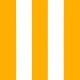 vertical stripes (5cm) yellow on white - 280 gr/m2 - homedecor fabric