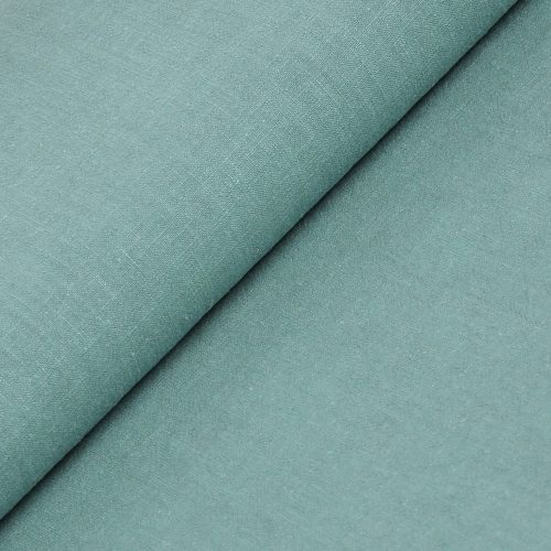 dark mint - stonewashed linen fabric - 250g/m2
