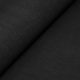 black - stonewashed linen fabric - 250g/m2