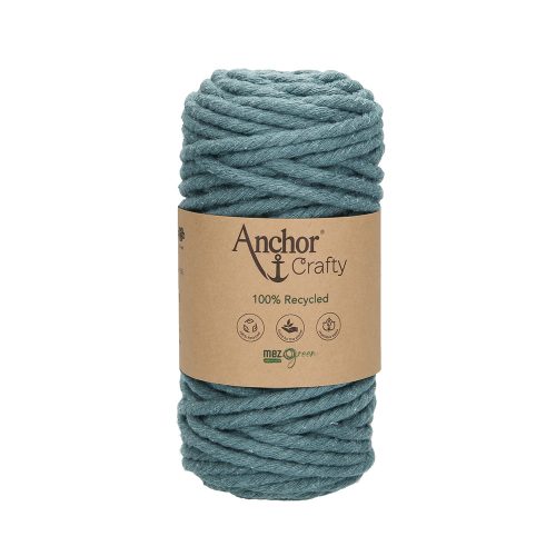 mint green (113) - 5 mm - Anchor Crafty macrame yarn