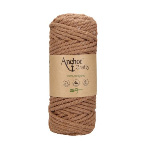 peanut (123) - 5 mm - Anchor Crafty macrame yarn