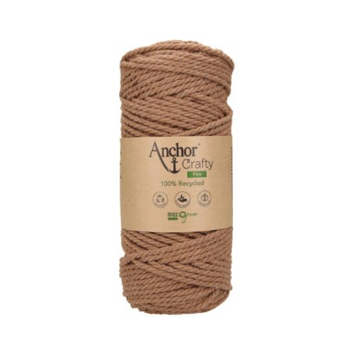 peanut (123) - 3 mm - Anchor Crafty Fine macrame yarn