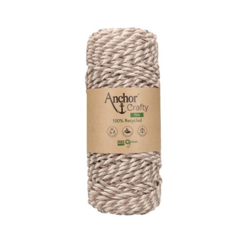 natural mix (202) - 3 mm - Anchor Crafty Fine macrame yarn
