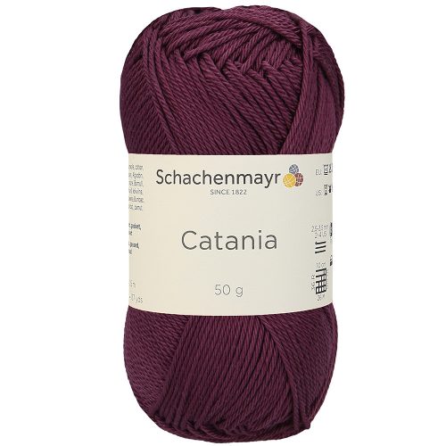 burgundy (394) - Catania yarn