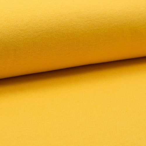 yellow rib cuff fabric