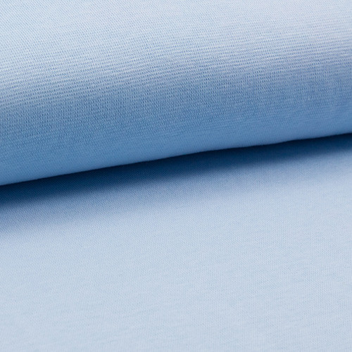 light blue  rib cuff fabric