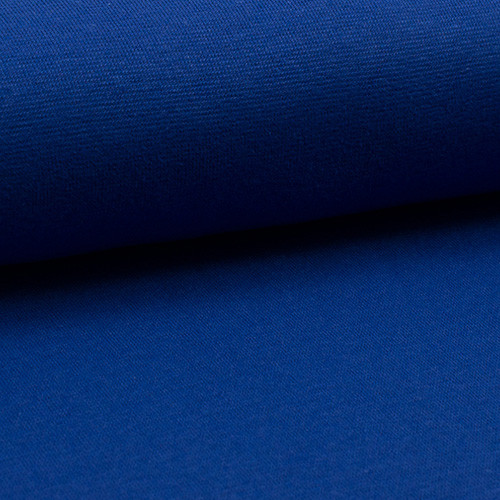 classic blue  rib cuff fabric