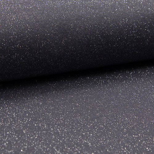 antrachit grey lurex rib cuff fabric