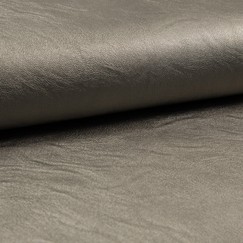 metallic leather - taupe - faux leather
