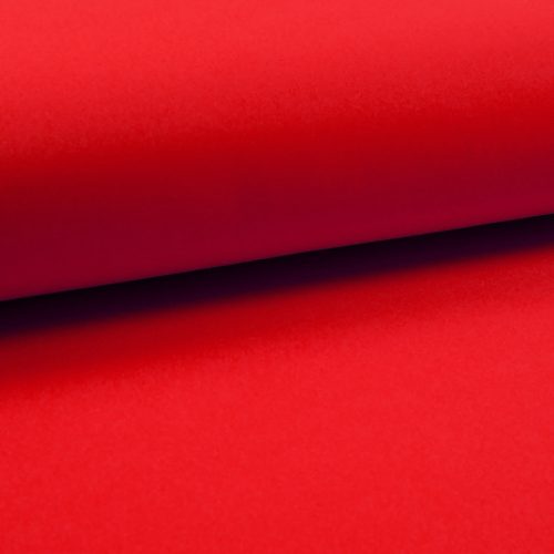 red - softshell fabric