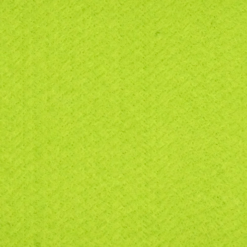 lime - felt fabric - 3 mm