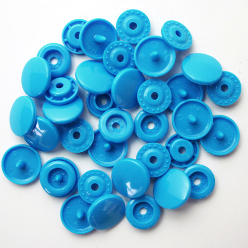 bright blue - snaps - 20 sets