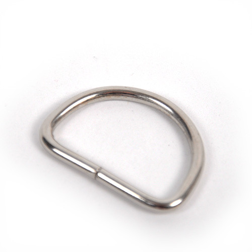 D-ring - 30 mm - nickel
