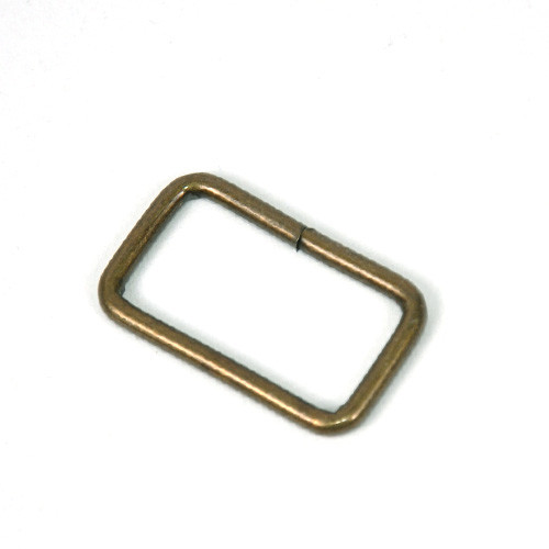 rectangle buckle - 30 mm - antique