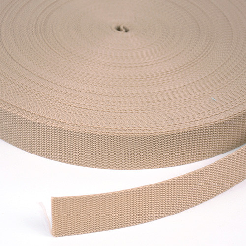 synthetic strap - 30 mm - beige
