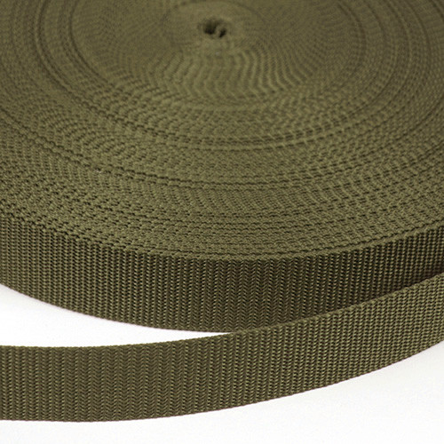 synthetic strap - 30 mm - khaki