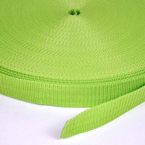 synthetic strap - 30 mm - apple green