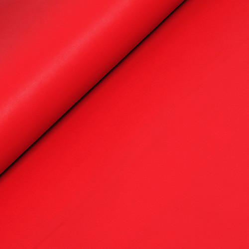 red - matte finish abrasion resistant faux leather