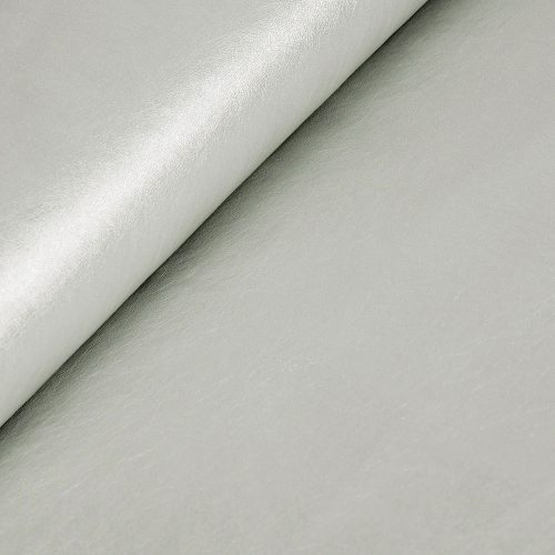 metallic silver - abrasion resistant faux leather