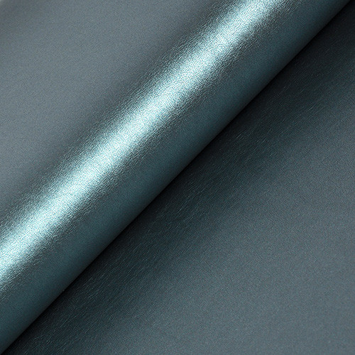 metallic sea green - abrasion resistant faux leather